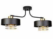 Żyrandol, lampa 2 Maya 2242-Z różne kolory, z regulacją ROMIR