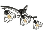 Lampa sufitowa druciana 3 Nela 2013 LOFT LED regulacja ROMIR