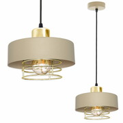 Lampa sufitowa 1 Maya 2251/2-SB cappuccino ze złotem, srebrem lub miedzią ROMIR