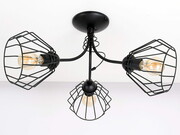 Lampa sufitowa TYP: 923 czarna ROMIR