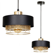 Lampa Wisząca 1-punktowa LUMINA – Loftowa, Metal z Siatką (Różne kolory) 8651/2 ROMIR
