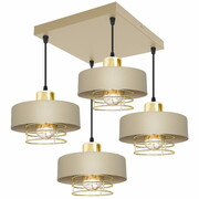 Lampa sufitowa 4 Maya 2254-SB cappuccino ze złotem, srebrem lub miedzią ROMIR