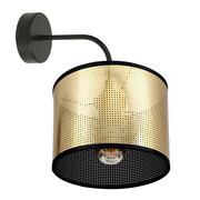 Kinkiet Montana – lampa ścienna ze złotymi abażurami 5049-Z ROMIR