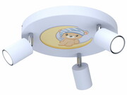 Lampa sufitowa, plafon do pokoju dziecięcego 9340 Fun Luminex