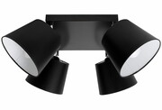 Lampa sufitowa Meba 4 abażury stożki z regulacją 1604 (1) ROMIR