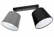 Lampa sufitowa Meba 2 abażury stożki z regulacją 1602 ROMIR