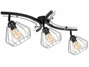 Lampa sufitowa druciana 3 Nela SILVER 2403-CS LOFT LED regulacja ROMIR