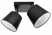 Lampa sufitowa Meba 2 abażury stożki z regulacją 1607 (1) ROMIR