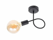 Lampa sufitowa Edison 1 Gobi LOFT 2118 + żarówka Led Globe ROMIR