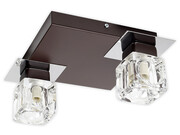 Lampa sufitowa Kostka Lux 2 klosze 407/1 ROMIR