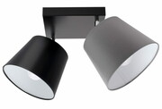 Lampa sufitowa Meba 2 abażury stożki z regulacją 1607 ROMIR