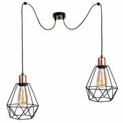 Lampa wisząca sufitowa żyrandol pająk 2 Balo 2272 ROMIR