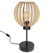 Lampa nocna Natural 8030 abażur drewniany ROMIR
