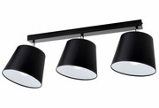 Lampa sufitowa Meba 3 abażury stożki z regulacją 1603 (1) ROMIR