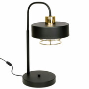 Lampa biurkowa, nocna Maya czarna ze złotem 2260-Z ROMIR