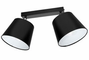 Lampa sufitowa Meba 2 abażury stożki z regulacją 1602 (1) ROMIR