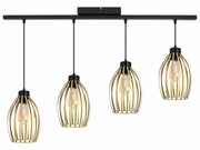 Lampa sufitowa loftowa z 4 abażurami Cosmo 2235 ROMIR