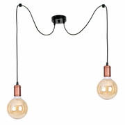 Lampa sufitowa pająk Gobi 2 LOFT 2222p + żarówki ROMIR