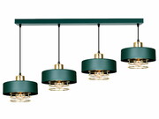 Lampa sufitowa 4 Maya 2255-GG zielony ze złotem, srebrem lub miedzią ROMIR
