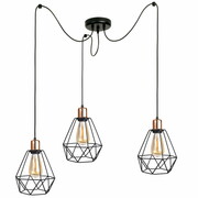 Lampa wisząca sufitowa żyrandol pająk 3 Balo 2273 ROMIR
