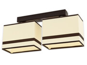 Lampa sufitowa Bella 2 abażury 932 ROMIR