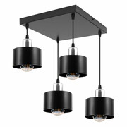 Stylowa lampa sufitowa 4 Tolio 1804 LOFT LED ROMIR