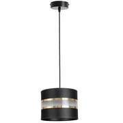 Stylowa lampa sufitowa Dada 1 abażur walec 1701_03 ROMIR