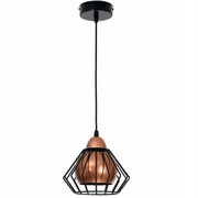 Lampa sufitowa Gama 1 klosz druciany 3w1 loft 1401k ROMIR
