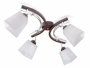 Lampa sufitowa Zuza 4 klosze piramidka 944p ROMIR