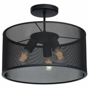 Lampa sufitowa Felix czarna 3xE27, 8174-LUM Luminex