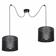 Żyrandol Pająk MISTRA 2 – lampa sufitowa z loftowymi abażurami 7272 ROMIR