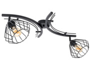 Lampa sufitowa druciana 2 Nela 2012 LOFT LED regulacja ROMIR