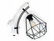 Lampa ścienna Zuza 1x klosz druciak 947-d ROMIR