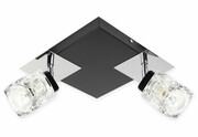 Lampa sufitowa Kostka Lux z regulacją 2 klosze 417/1 ROMIR