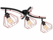 Lampa sufitowa druciana 3 Nela MIEDŹ 2403-CM LOFT LED regulacja ROMIR