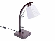 Lampa biurkowa Zuza 1 klosz szklany piramidka 946p ROMIR
