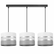Stylowa lampa sufitowa Dada 3 abażury walce 1703_06 ROMIR