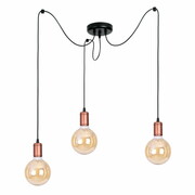 Lampa sufitowa pająk Gobi 3 LOFT 2223p + żarówki ROMIR
