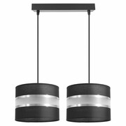 Lampa sufitowa Dada 2 abażury walce 1702 ROMIR