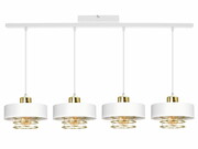 Lampa sufitowa 4 Maya 2255-BZ biała ze złotem, srebrem, lub miedzią ROMIR
