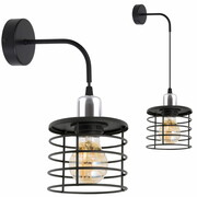 Stylowa lampa ścienna Maya 1909 LOFT LED ROMIR