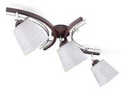 Lampa sufitowa Zuza 3 klosze piramidka 943p ROMIR