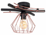 Lampa sufitowa druciana 1 Nela Miedź 2408-CM LOFT LED regulacja ROMIR