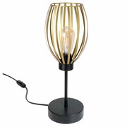 Lampa stołowa loft z 1 abażurem drucianym Cosmo 2239 ROMIR