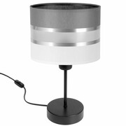 Stylowa lampa stołowa Dada 1 abażur walec 1709_06 ROMIR