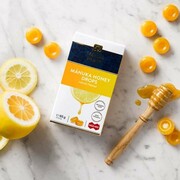 Cukierki z Miodem Manuka MGO™ 400+ i witaminą C, o smaku cytrynowym, suplement diety Manuka Health New Zealand Limited