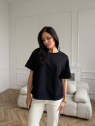 czarny tshirt