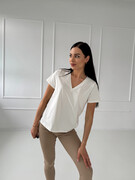 T-shirt śmietanka v