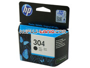 HP 304 Black oryginalny tusz do HP Deskjet 2630, HP Deskjet 2633, HP Deskjet 2632, HP Deskjet 3720, HP Envy 5020, HP Deskjet 2620 HP