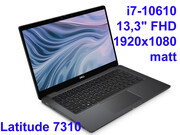Dell Latitude 7310 i7-10610u 16GB 512SSD 13,3